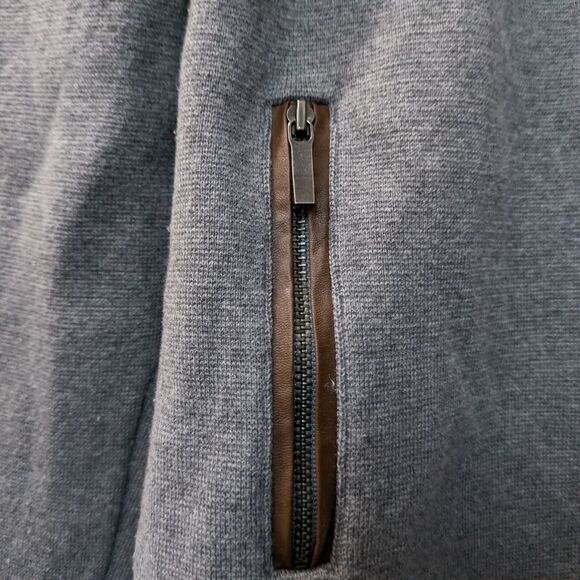 Banana Republic Gray Cardigan Sweater with Zip Pockets, Women's Petite XS / TP - Picture 2 of 13